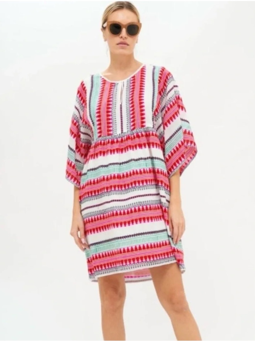 Oliphant Kaftan Mini in Mezcal Red